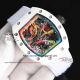 replica richard mille RM 68-01 Tourbillon Cyril Kongo Watch white ceramic case rubber strap (8)_th.jpg